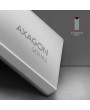 Axagon EEM2-U3C USB-C 3.2 SATA M2 fekete ház