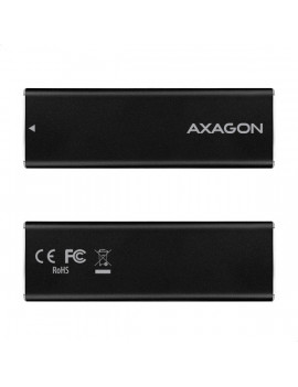 Axagon EEM2-U3 USB 3.0 SATA M2 fekete ház