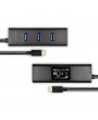 Axagon HUE-S2C 4 portos USB-C 3.0 HUB