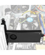 Axagon PCEM2-DC PCI-Express - NVME+NGFF M.2 hűtővel ellátott adapter