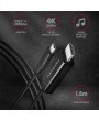 Axagon RVC-HI2C USB-C - HDMI 2.0 kábel