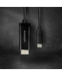 Axagon RVC-HI2C USB-C - HDMI 2.0 kábel