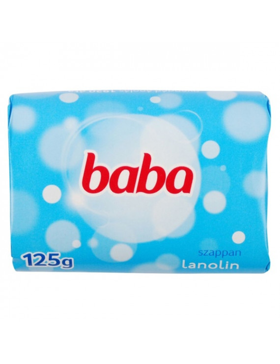 Baba 125 g-os lanolinos szappan pöttyös