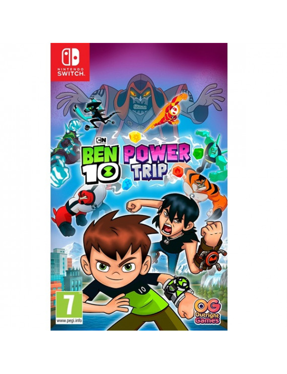 Ben 10: Power Trip Nintendo Switch játékszoftver