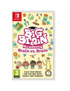 Big Brain Academy: Brain vs Brain Nintendo Switch játékszoftver