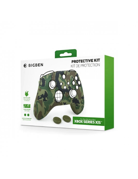Bigben Xbox Series X Camo szilikon kontroller védő csomag
