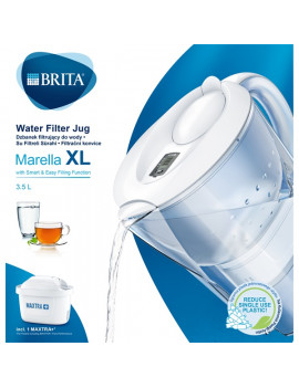Brita BRH1039275 Marella XL Maxtra+ 3,5l fehér vízszűrő kancsó