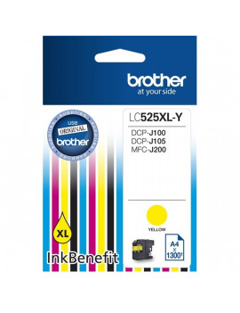 Brother LC525XLY sárga tintapatron