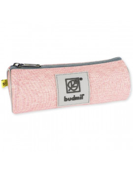 Budmil 10120077072 rózsaszín-szürke tolltartó