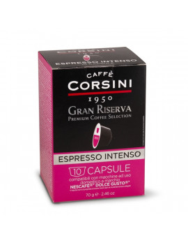 Caffé Corsini Gran Riserva Intenso Dolce Gusto kompatibilis 10 db kávékapszula