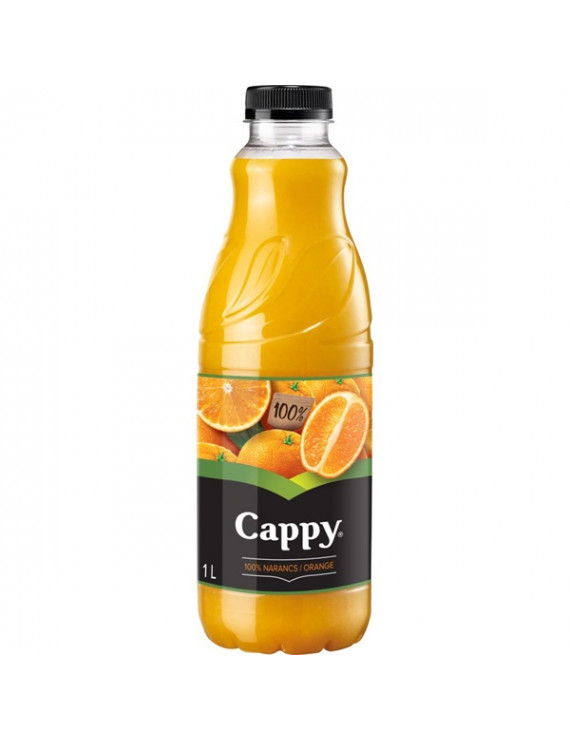 Cappy 100% narancs 1l PET palackos gyümölcslé