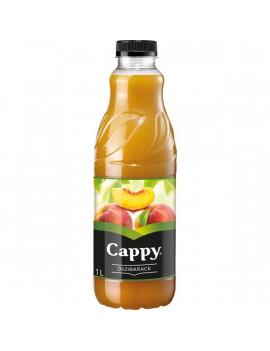 Cappy 46% őszibarack 1l PET palackos gyümölcslé