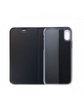 Cellect BOOKTYPE-IPHXS-BK iPhone XS fekete flip oldalra nyíló tok