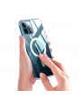 Cellect CEL-MAGSAFEIPH12PMTP iPhone 12 Pro Max átlátszó mágneses szilikon tok