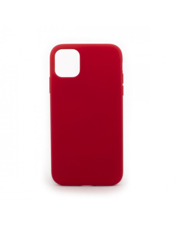 Cellect CEL-PREM-IPH1267-R iPhone 12 Pro Max piros prémium szilikon tok