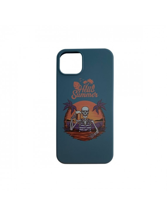 Cellect CEL-SUM4-IPH1361BL iPhone 13 nyári mintás kék hátlap