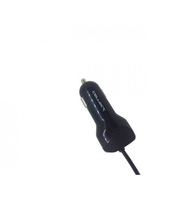Cellect MPCB-TYPEC-ADAPT-24A 2,4A univerzális Type-C USB autós töltő + 1x USB aljaz
