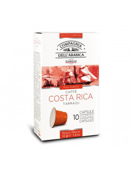Compagnia Dell` Arabica DCA039 Costa Rica Single Origin Nespresso kompatibilis 10 db kávékapszula