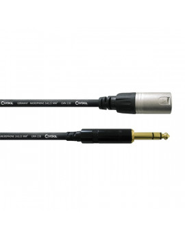 Cordial CFM 6 MV Balanced 6m 3 pólusú XLR anya > stereo 6,3mm Jack apa - apa kábel