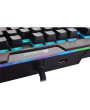 Corsair Gaming K95 RGB Platinum RGB LED Cherry MX Barna Gamer billentyűzet