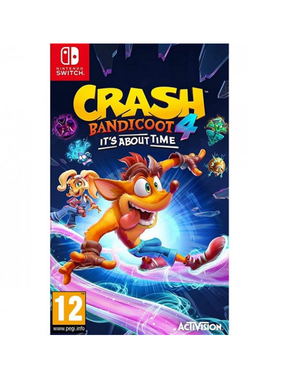 Crash Bandicoot 4: It`s About Time Nintendo Switch játékszoftver