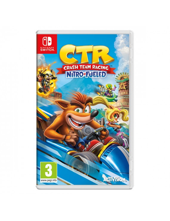 Crash Team Racing Nitro-Fueled Nintendo Switch játékszoftver