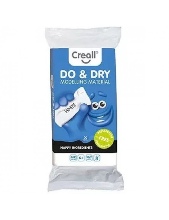 Creall Do&Dry 500g fehér modell agyag