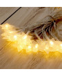 Iris Csillag alakú fix fényű/6m/meleg fehér/40db LED-es/3xAA elemes fénydekoráció