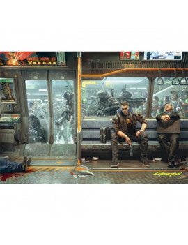 Cyberpunk 2077 Metro 1000 darabos puzzle