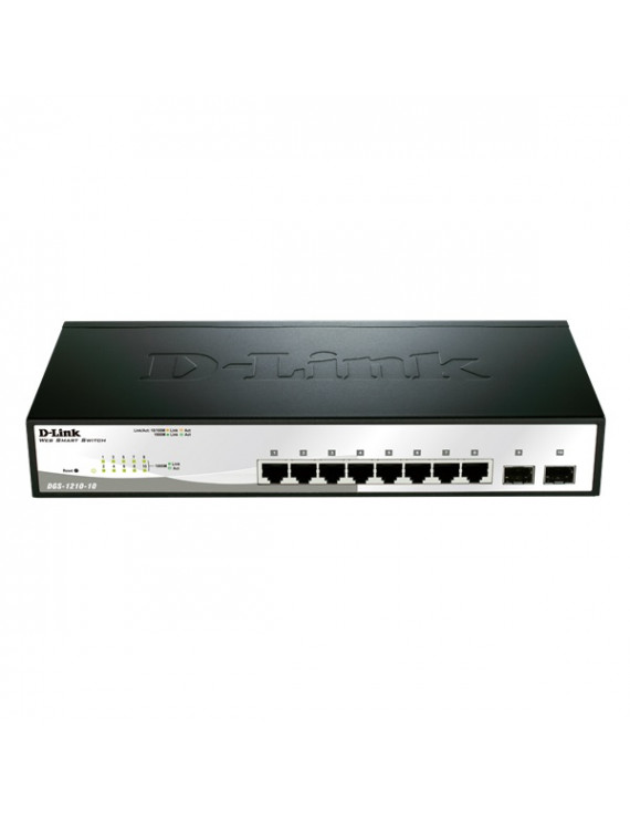 D-Link DGS-1210-10 8port GbE LAN 2x Gigabit SFP Smart switch