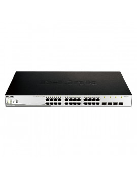 D-Link DGS-1210-28MP 24port GbE LAN 4x Gigabit SFP port PoE+ Smart switch