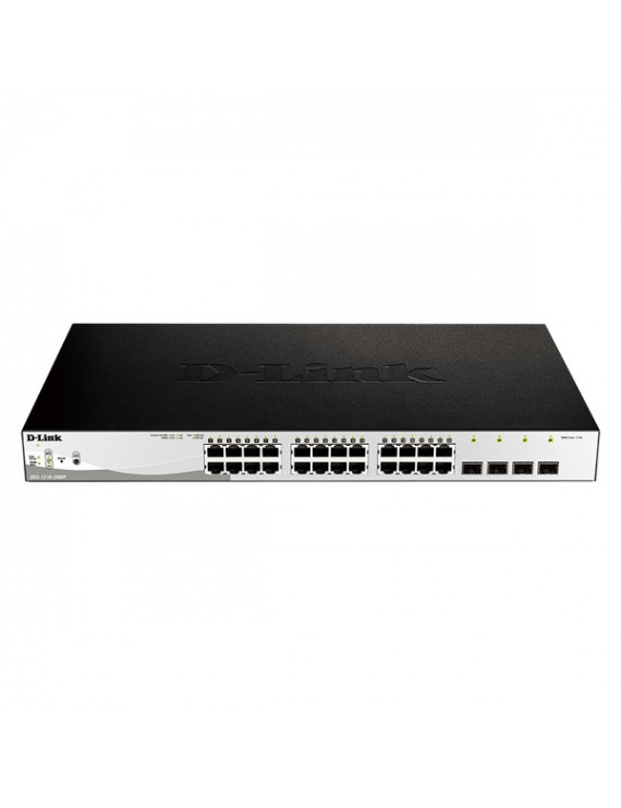 D-Link DGS-1210-28MP 24port GbE LAN 4x Gigabit SFP port PoE+ Smart switch