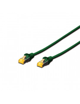 DIGITUS CAT6A S-FTP LSZH 1m zöld patch kábel
