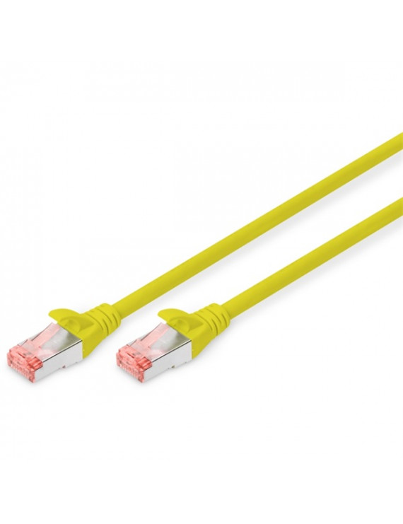 DIGITUS CAT6 S-FTP LSZH 0,5m sárga patch kábel