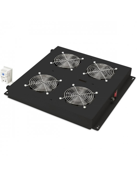 DIGITUS DN-19 FAN-4-B-N 4-es fekete tetőventilátor