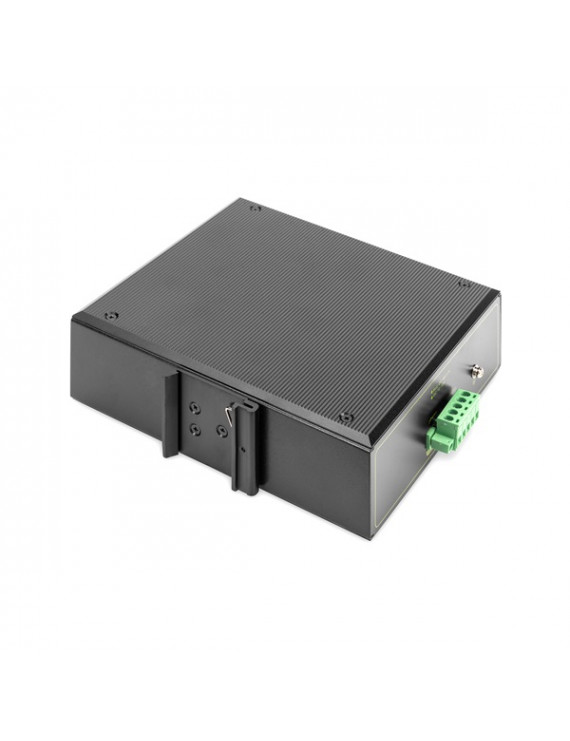 DIGITUS DN-651110 8-port PoE+ 2-port SFP 802.3at DIN sínre szerelhető ipari switch