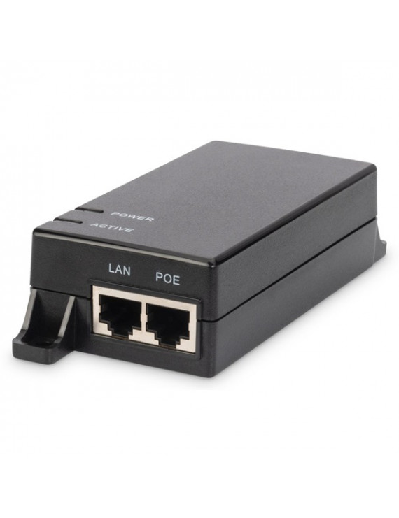 DIGITUS Gigabit Ethernet PoE 802.3af 15,4W tápfeladó