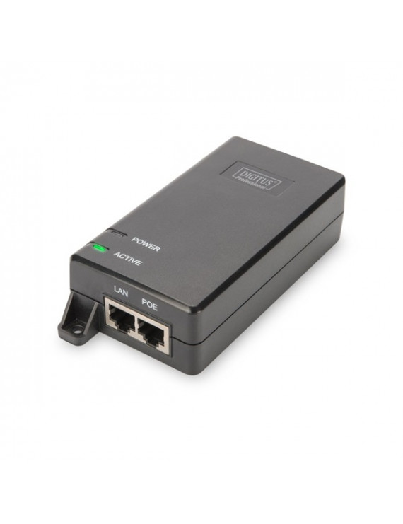 DIGITUS Gigabit Ethernet PoE 802.3at 30W tápfeladó