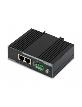 DIGITUS Gigabit PoE+ 802.3 af/at 60W DIN sínre szerelhető ipari tápfeladó