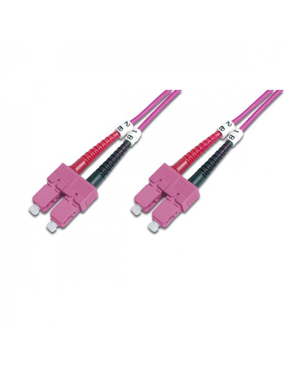 DIGITUS duplex 2xSC + 2xSC MM OM4 50/125µ 2m optikai patch kábel