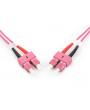 DIGITUS duplex 2xSC + 2xSC MM OM4 50/125µ 3m optikai patch kábel