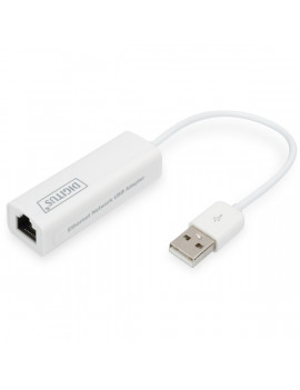 DIGITUS vezetékes USB 2.0 Ethernet Adapter