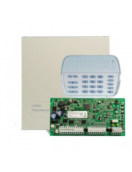 DSC PC1616PK5516-DOB/PC1616 riasztó központ PK5516 kezelővel, fémdobozban