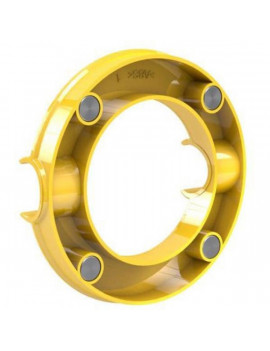 Dahle Mega XL 80mm kör alakú sárga mágneses tartó