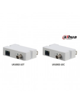 Dahua LR1002-1ET 1x RJ45 10/100, 1x BNC, PoE támogatás Ethernet over Coax (EOC) konverter(adó)