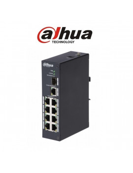 Dahua PFS3110-8T 8x 10/100+1x gigabit+1x SFP uplink switch