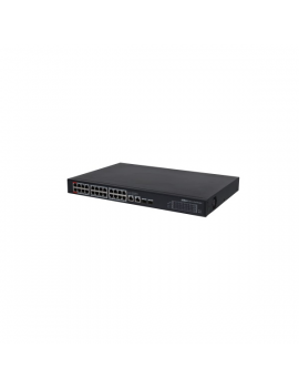 Dahua PFS3228-24GT-360-V2 24x 100/1000 (PoE 360W)+2x 100/1000 Uplink+2x SFP Uplink PoE switch