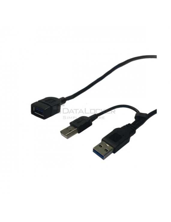 DataLocker DL3 USB3.0 Y hosszabbító kábel