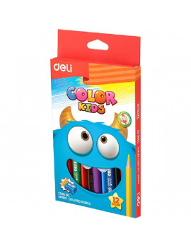 Deli Color Kids 12db-os színesceruza-készlet