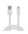 Delight 2m fehér USB Type-C adatkábel